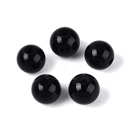 Natural Black Onyx Beads G-Q602-08C-05-1