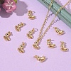 SHEGRACE Brass Micro Pave Cubic Zirconia Pendants XGRQ3D808-457G-5