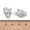 SHEGRACE Brass Cubic Zirconia Pendants XGRQ3K815-548P-3