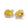 Heart K9 Glass Charms GLAA-A005-32LG-3