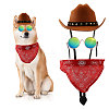 CHGCRAFT 3Pcs 3 Style Pet Costume Supplies Sets AJEW-CA0003-84-1