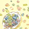 100G Transparent Acrylic Beads OACR-FS0002-01-7