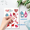 8 Sheets 8 Styles PVC Waterproof Wall Stickers DIY-WH0345-188-3