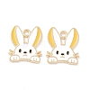 Alloy Enamel Pendants PALLOY-D015-08A-2