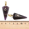 Natural Amethyst Pointed Pendants GG-CBA19F2-02G-07-3