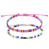 Rice Bead Woven Bracelet SH5319-3-1