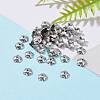 Tarnish Resistant 5-Petal Flower Smooth Surface 304 Stainless Steel Bead Caps STAS-R065-57-6