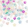 100Pcs Transparent Glass Beads GLAA-TA0004-27-3