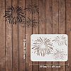 Large Plastic Reusable Drawing Painting Stencils Templates DIY-WH0202-162-2