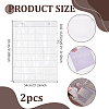 48 Grids PVC Badge Storage Rolls ABAG-WH0046-88-2