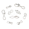 80Pcs 8 Styles Tibetan Style Alloy Connector Charms FIND-CJ0006-04-8