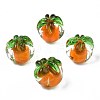 20Pcs Autumn Theme Handmade Lampwork Beads LAMP-FP0001-09-1
