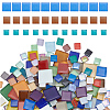 AHADERMAKER 190Pcs 3 Styles Mosaic Tiles Glass Cabochons DIY-GA0003-69-1