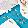 60Pcs 2 Colors 304 Stainless Steel Clip-on Earring Findings FIND-UN0003-59-2