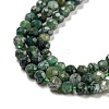 Natural Moss Agate Beads Strands G-K020-3mm-32-2