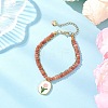 Natural Malaysia Jade Multi-strand Bracelets BJEW-JB12439-01-1