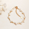 Natural Freshwater Pearl Beaded Necklaces & Beaded Bracelets WG3957A-03-3