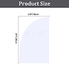 Cloth D-shaped Arch Backdrop Cover for Birthday Party Wedding Baby Shower Decorations DIY-WH20079-043A-2