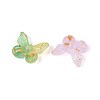 Gradient Color Transparent Acrylic Beads OACR-SZC0009-01-2
