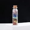 Transparent Glass Wishing Bottle Decoration PW-WG92605-01-2