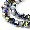 Electroplate Glass Beads Strands EGLA-A034-J6mm-S06-A-3