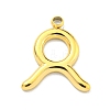 Real 18K Gold Plated PVD Vacuum Plating 304 Stainless Steel Pendants STAS-L278-002G-02-1