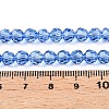 Transparent Glass Beads EGLA-A035-T10mm-D14-4