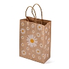 Daisy Flower Paper Gift Tote Bags ABAG-Q055-01B-1