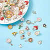 Craftdady 68pcs Alloy Enamel Pendants FIND-CD0001-22-4