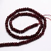 Dyed Natural Malaysia Jade Rondelle Beads Strands X-G-E316-2x4mm-20-2