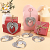 10Pcs Alloy Keychain KEYC-SP0001-02-4