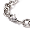 Non-Tarnish 304 Stainless Steel Chunky Cable Chains Bracelet for Men Women BJEW-G618-04P-B03-3