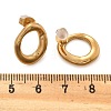 304 Stainless Steel Chunky Oval Studs Earrings for Women EJEW-K306-28G-5
