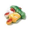 Christmas Theme Opaque Resin Cabochons LS-RESI-E043-01E-3