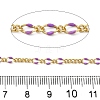 Brass Enamel Figaro Chains CHC-L053-09G-08-3