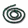 Natural Green Onyx Agate Bead Strands G-G882-4mm-A01-4