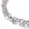 Stainless Steel Charms Bracelets BJEW-I274-35-3