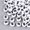 Opaque Acrylic Beads SACR-Q001-10B-1