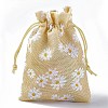 Burlap Packing Pouches Drawstring Bags ABAG-L016-A08-3
