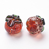 Autumn Theme Luminous Handmade Lampwork Beads X-LAMP-G129-01-1