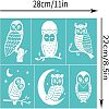 Self-Adhesive Silk Screen Printing Stencil DIY-WH0338-038-2