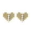 304 Stainless Steel Stud Earrings EJEW-S257-04G-2