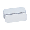40Pcs Aluminum Blank Name Cards DIY-DC0003-12P-1