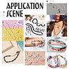 130g 2 Colors Handmade Polymer Clay Beads CLAY-PH0001-53-7