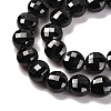 Natural Black Spinel Beads Strands G-F770-B01-01-3