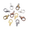 Zinc Alloy Lobster Claw Clasps E105-M-2