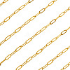 5M Brass Paperclip Chains CHC-TA0001-39G-3