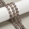 Natural Grey Agate Beads Strands G-B153-A01-1