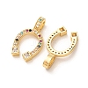 Brass Micro Pave Colorful Cubic Zirconia Pendants KK-A304-28B-G-3
