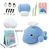 DIY Whale Doll Knitting Kits for Beginners PW-WG455DB-01-5